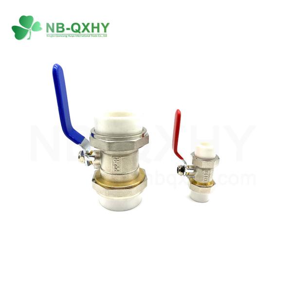 PPR Stop/Double Union/Ball Valve para água quente/fria Pressão nominal PN1.0-32.0MPa