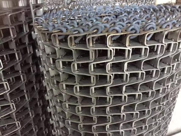 Bread Baking Oven Flat Wire Mesh Belt Customized 316SS With Good Breathability