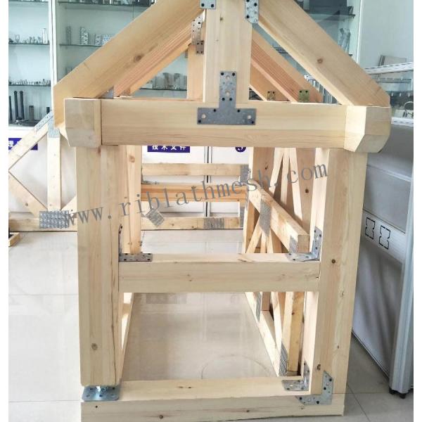 0.5mm Galvanized Wooden Connectors Perforated Metal Mesh For Wood Construction