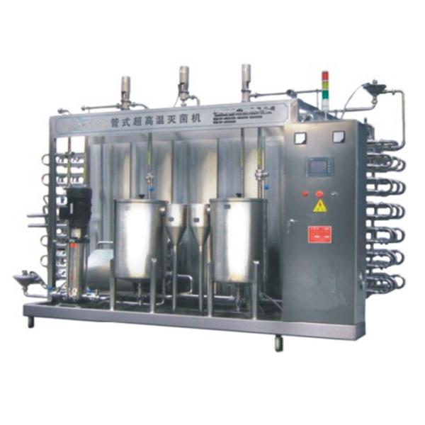 Tube In Tube Milk UHT Sterilization Machine High Thermal Efficiency For Juice Concentrate
