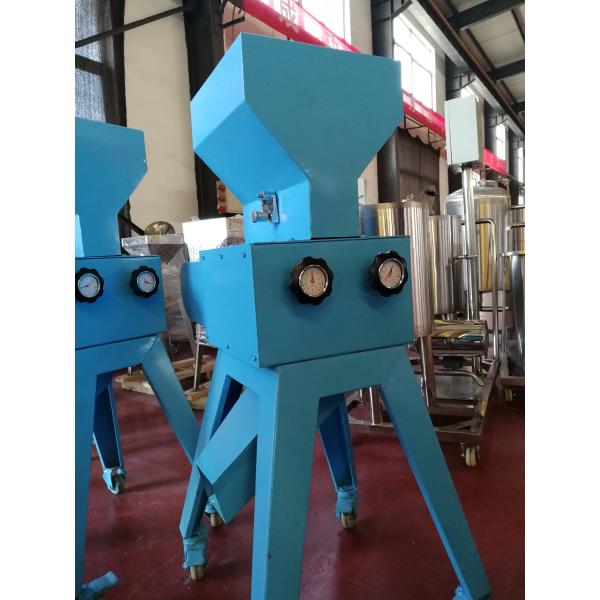 Adjustable Malt Milling Machine , Sus304 Beer Grain Mill Malt Pulverizer