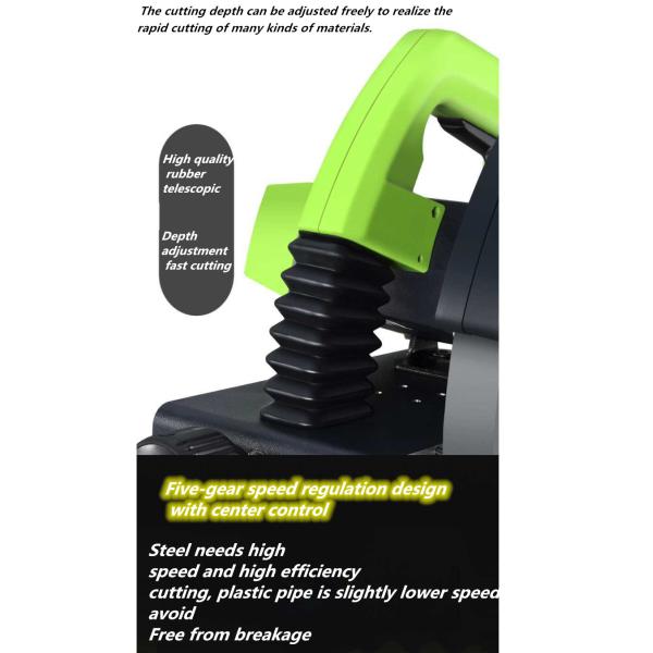 Резец трубы PVC 220MM электрический пластиковый отсутствие ролика роликоподшипника шума супер молчаливого