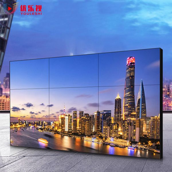 High Resolution LCD Video Wall 49 Inch For High Definition Indoor Advertising