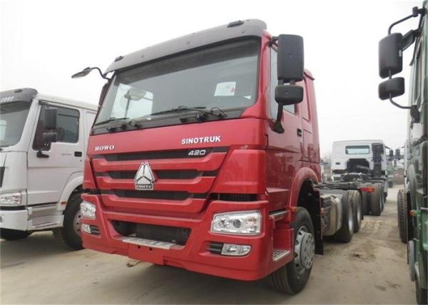 6x4 Wheel 420 HP Right Hand Drive Trailer Tractor Truck
