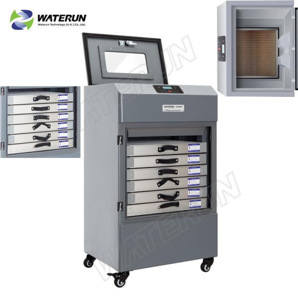 Seven Layers Mobile Welding Fume Extractor With Multi Positions , Big Power