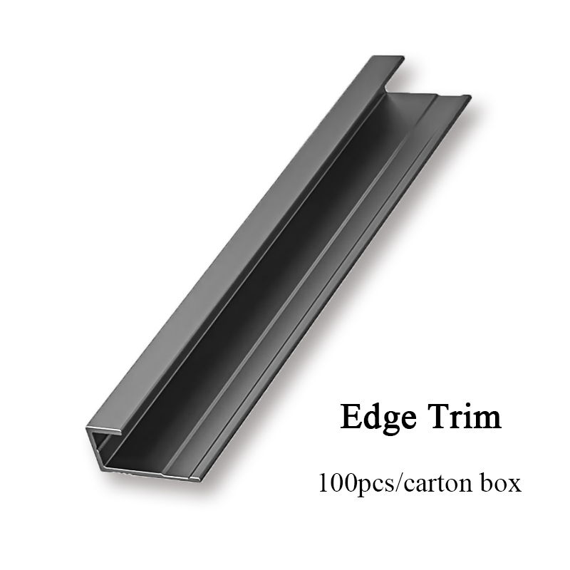 Stainless Steel Decorative Metal Trims Edge Wall Molding Aluminum Anti Corrosion