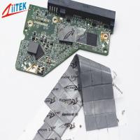 Feuille conductrice thermique du silicone shore00 de la protection 35 du débouché d'usine 2w 2,95 g/cc pour la dissipation thermique de Smartphone