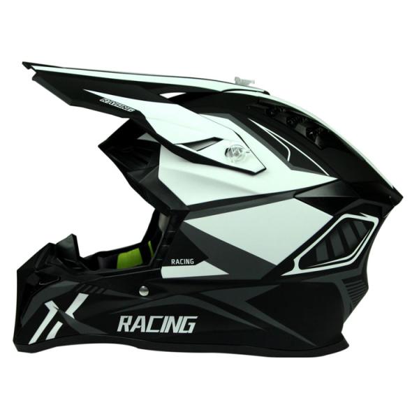 Custom Off Road Helmet DOT Approved Motocross Helmet with High Density EPS Liner