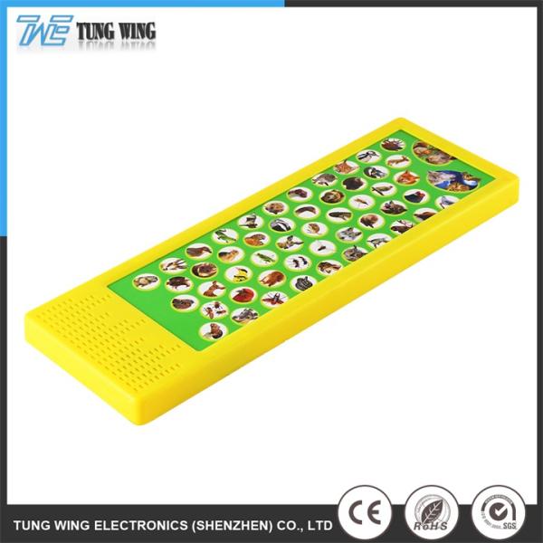 Customized Size Digital Electronics Sound Book with Remote Control for 3-8 Years Educational Toy
