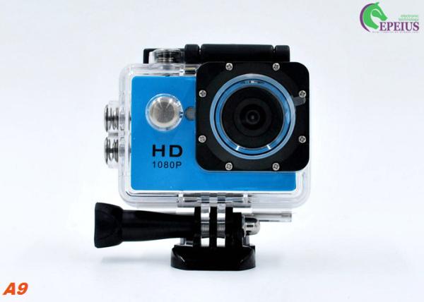 OEM Logo Mini A9 Full Hd 1080p Sports Camera Underwater 30M Sports DV With USB 2.0
