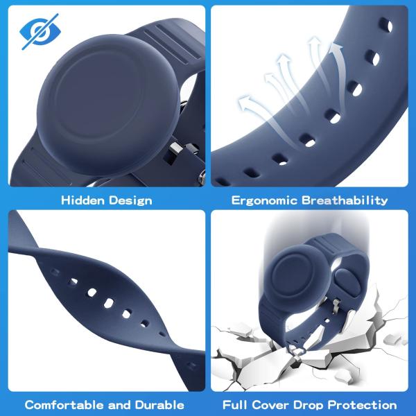 Детский водонепроницаемый силиконовый браслет браслет запястье Легкий GPS-трекер для Apple