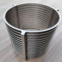 Cesta de pantalla de nivel de la industria de acero inoxidable que ofrece agujero de pantalla preciso de 135-250