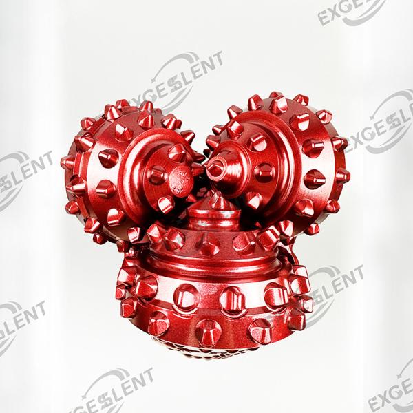 Insert Teeth Tricone Bit with 3 Teeth for Hard Rock Drilling
