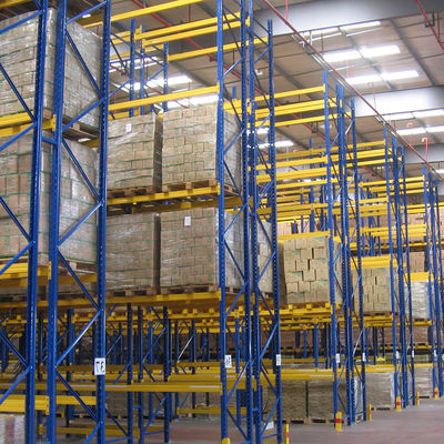Galvanized Heavy Duty Selective Pallet Rack 2000kg Outdoor Warehouse Storage Racking System