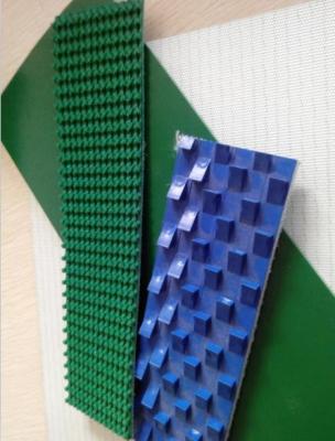 rough top pvc conveyor belt in logistic industry and airport