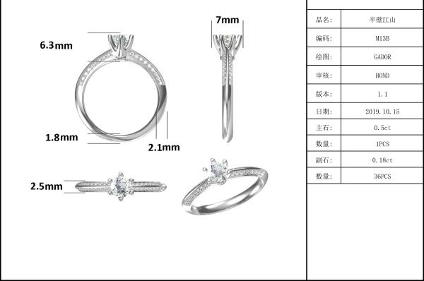 White Moissanite  And  Sapphire Platineve Diamonds Jewelry  Engagement Women Ring