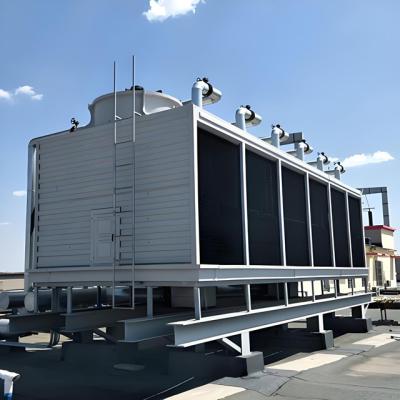 800T FRP Cold Water Tower for Heat Transfer and Energy-saving in Spray Propulsion Cooling Tower Technology