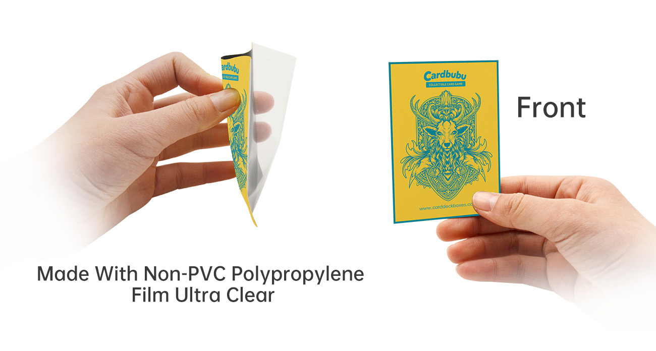 Custom Card Sleeves 66x91mm for TCG Games – Bulk Factory Manufacturer