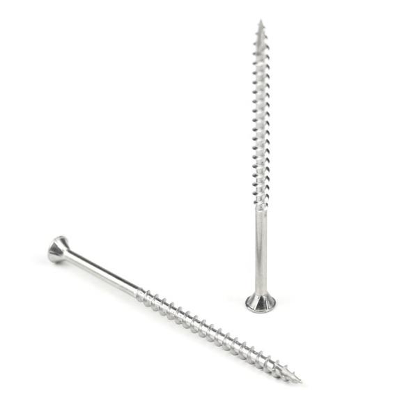 Ruspert Finish 70mm Phillips Countersunk Head Chipboard Screws for Wood Guardrail Fixing