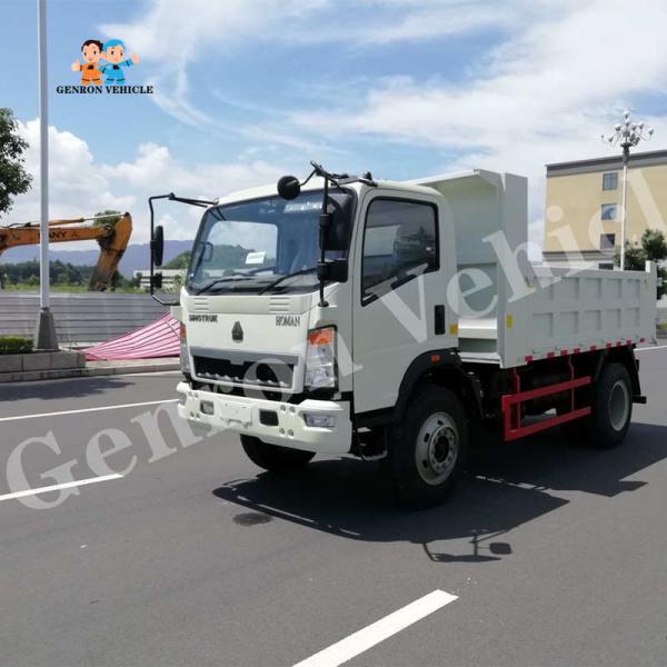 Howo Light 4*2 truck Yuchai Engine Euro3 130Hp 11CBM Mini dumper for sale in Guinea
