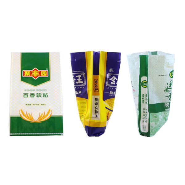 25 Kg Woven Polypropylene Bags , Recycled Printed Polypropylene Bags Double Stitched