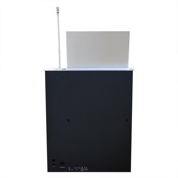 Aluminum Alloy Monitor Lift 220V Hidden LCD Screen Intelligent Conference Table