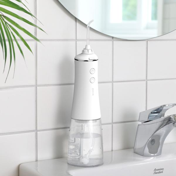 IPX7 sem fio Flosser dental recarregável, água Jet Oral Irrigator do agregado familiar