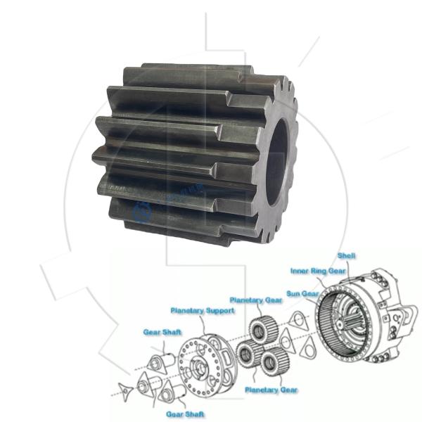 CLG923D Sun Gear 2nd for CLG922 CLG920 Liugong Wheel Loader Parts Planetary Final Drive Swing Motor