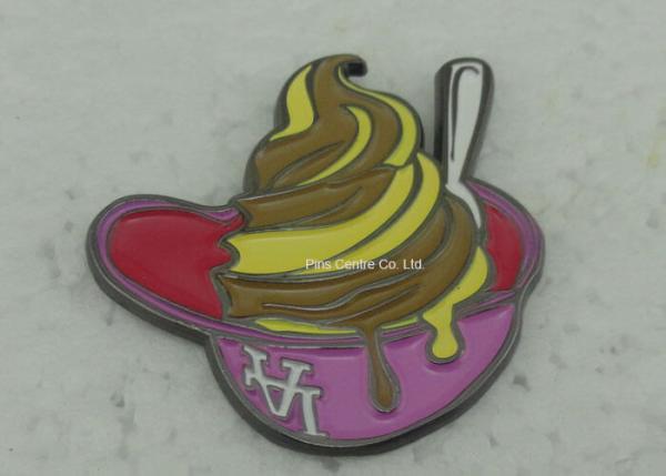 Personalized Soft Enamel Pins , Hard Enamel Disney Pin Eco Friendly