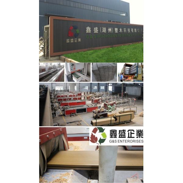 УЛЬТРАФИОЛЕТОВОЕ сопротивление декоративные 150 x 25mm WPC украшая доски Wpc водоустойчивые справляясь 20mm
