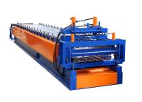 Rollo acodado doble del tejado de teja que forma la teja del metal de la máquina que hace la máquina 380volt
