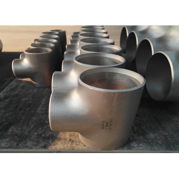 Round Seamless Stainless Steel Equal Tee Alloy C Pipe Fittings