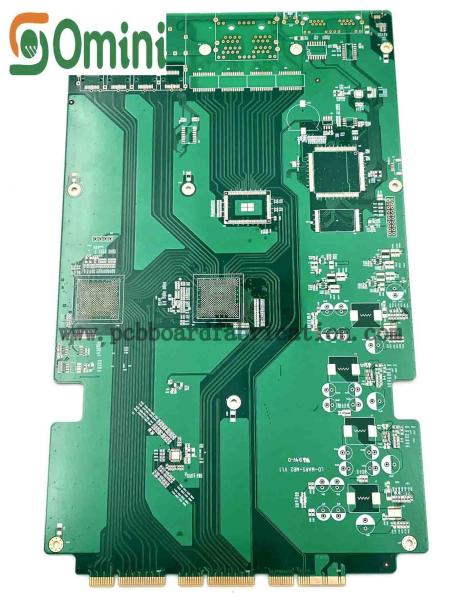 Fabricação TG alto FR4 PCBA da placa do PWB do dedo do ouro do ODM para o campo industrial