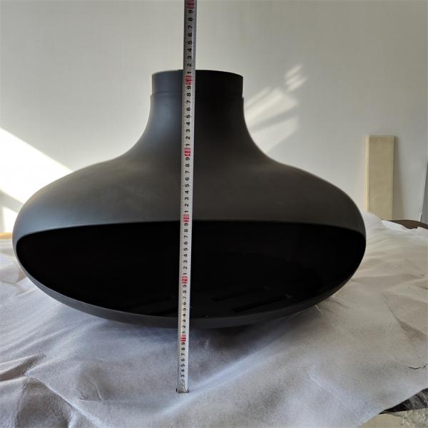 Hotel And Indoor Rotating Suspended Fireplace Hanging