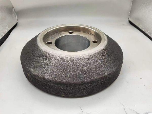 Rodas de moagem CBN eletropladas personalizadas com diâmetro de corpo de aço 210 Número de grama B181