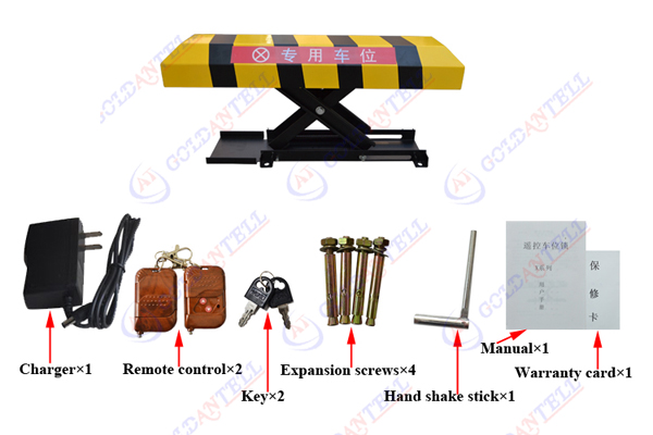 DC12v 70Ah los 30M Reomte Indoor/aparcamiento al aire libre cierra 3 a 4 meses de recargable