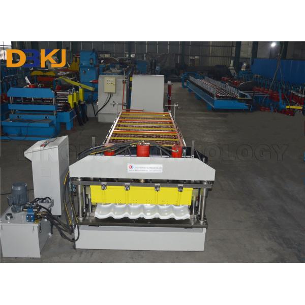 5.5kw Glazed Steel Tile Forming Machine for Steel Structure Workshop