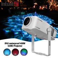 400w étanche à l'eau à l'extérieur à l'intérieur Led Pattern Logo personnalisé projecteur ondulation d'effet d'eau lumières