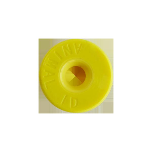 ICAR Certified 134.2kHz FDX-B RFID Electronic Ear Tag With 350N Tension For Livestock Identification For Animal Tracking