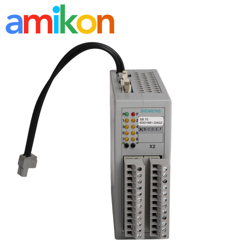 Siemens 6DD1681-0AG2 SIMATIC TDC SB70 Interface Module with 8 Relay Digital