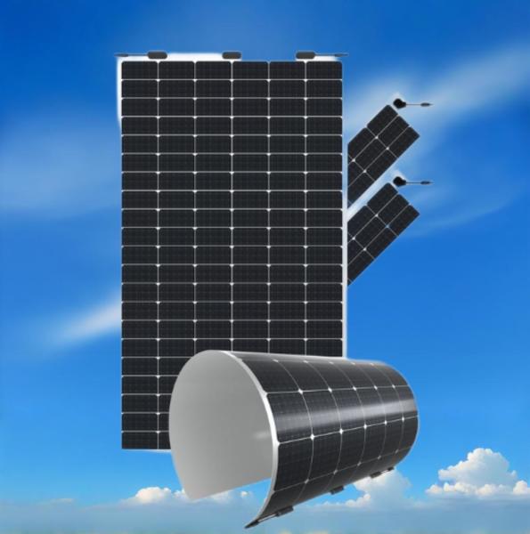 Flexible Solar PV Panel Lightweight Curved Surface Ready 3 Year Warranty 100W