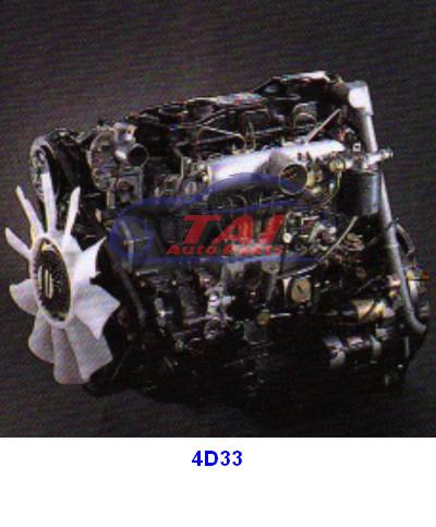 TS 16949 Mitsubish 4D34 TURBO Motor usado Excelente qualidade