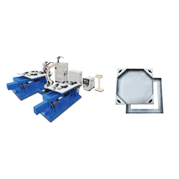 Длина руки сваривая роботов 1.4m Hwashi промышленная для крышки нержавеющей стали хорошей