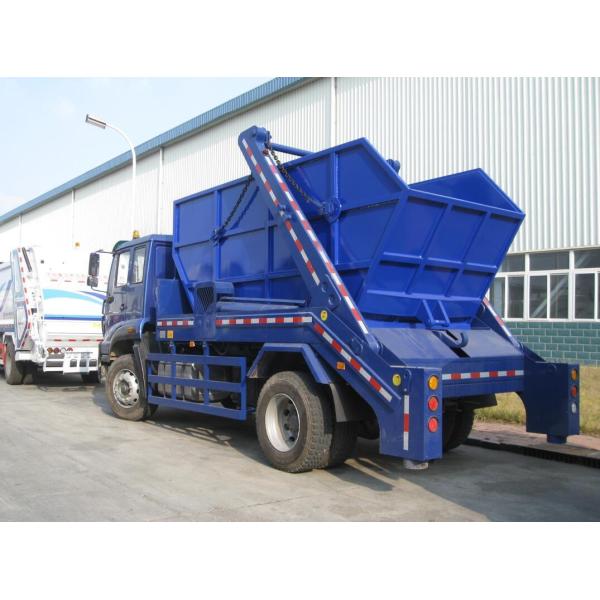4X2 Sinotruk Swing Arm Dust Bin Truck для городской и общественной очистки мусора