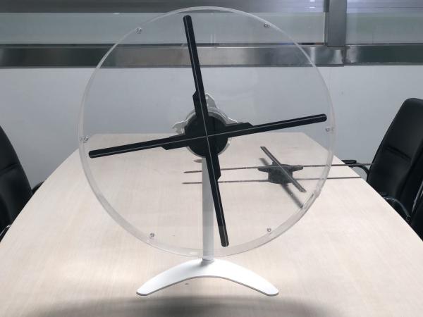52CM 3D Advertising Display Fan 4 Blades 800r/Min With Wifi Bluetooth