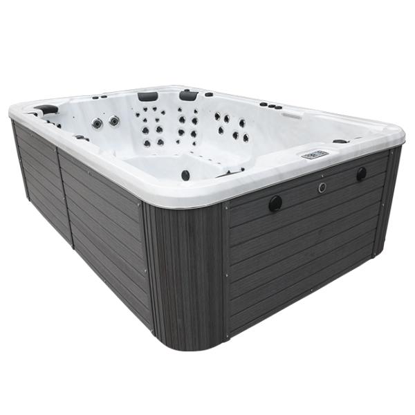 бассейн Freestanding 1320mm 8 10 людей акриловый на открытом воздухе бесконечный