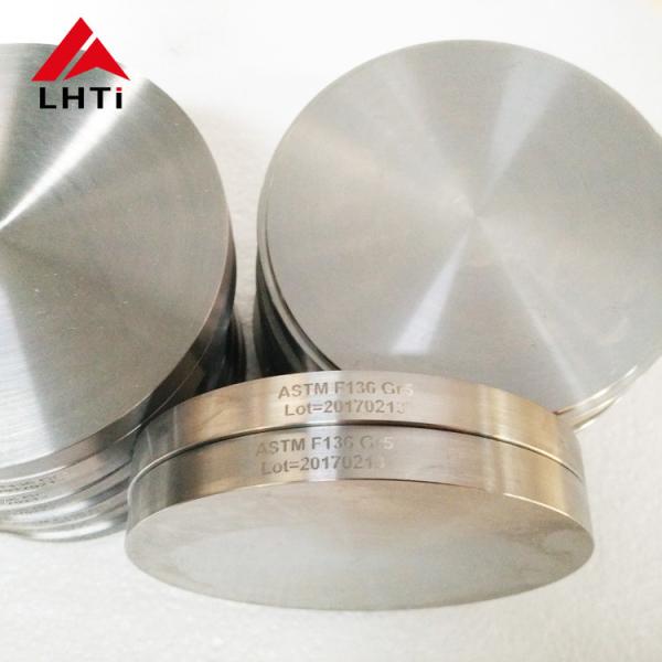 O disco dental puro do titânio Gr2 laminou com diâmetro de etapa 98mm
