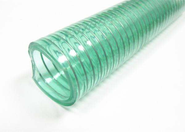 Spiral PVC Steel Wire Hose Water Suction Discharge Pipe 11mm - 276mm Od
