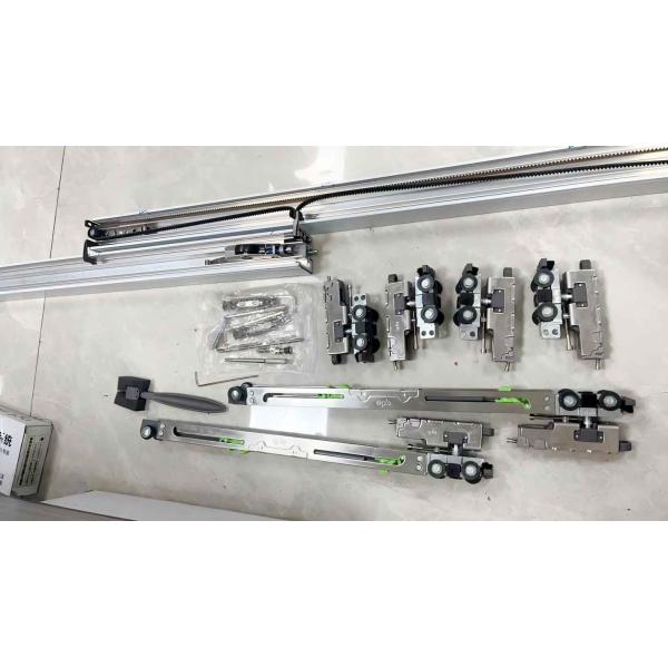 Kitchen Glass Aluminum Alloy Sliding Door Customizable Surface Finished