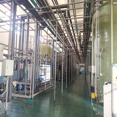 Technologie avancée 50T/H équipement d'eau ultrapure pour centrales thermiques